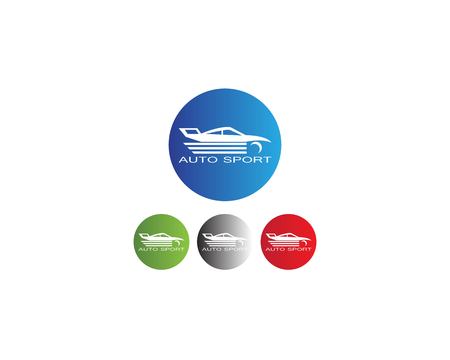 Auto car logo design vectorのイラスト素材