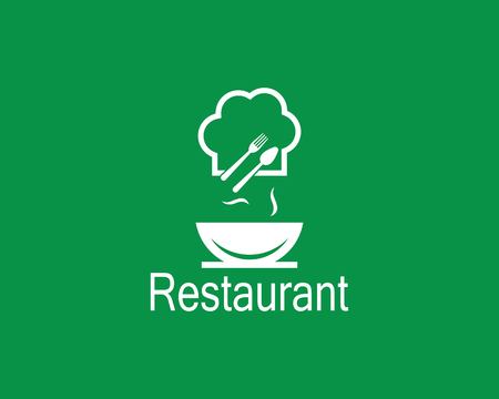 Restaurant icon logo vector illustrationのイラスト素材