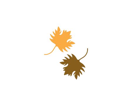Green leaf nature ecology icon and symbol vector illustrationのイラスト素材