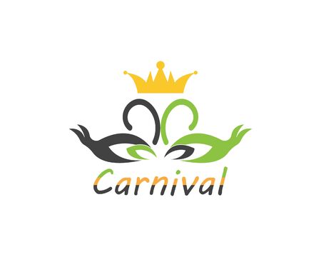Carnival party circus icon and symbol vector illustrationのイラスト素材