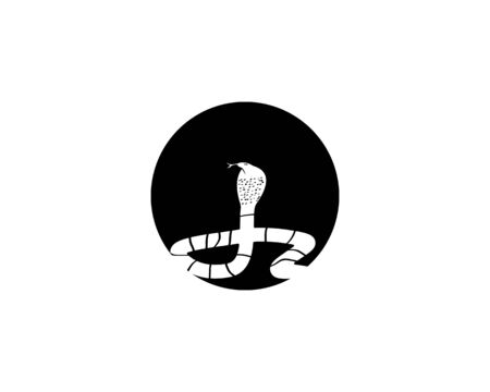 King cobra snake icon vector illustrationのイラスト素材