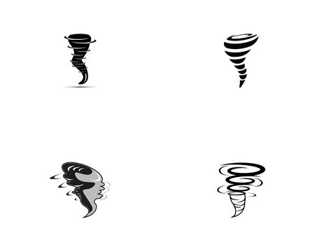 Tornado logo symbol vector illustration designのイラスト素材