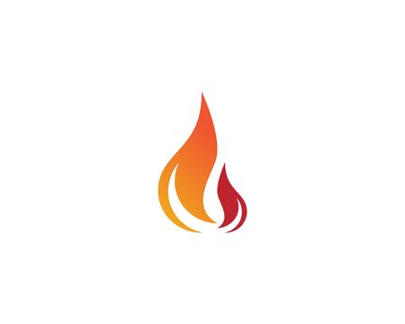 Fire flame vector illustration design templateのイラスト素材