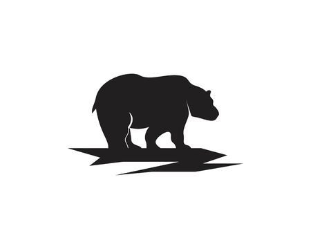 Bear icon and symbol vector illustrationのイラスト素材