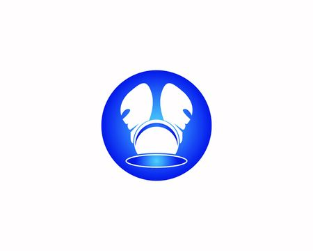 Alien head icon and symbol vector illustrationのイラスト素材