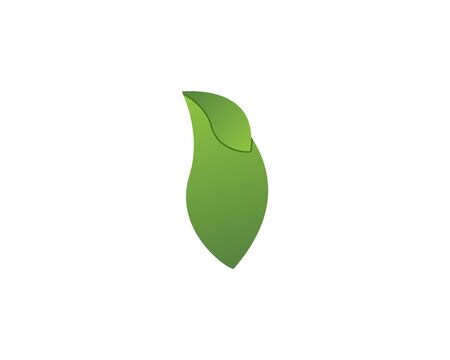 Nature leaf icon and symbol vector illustrationのイラスト素材