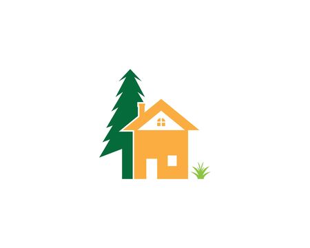 Building home nature icon vector illustrationのイラスト素材