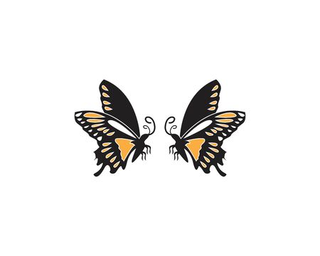Butterfly icon and symbol vector illustrationのイラスト素材