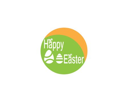 Easter egg icon and symbol vector templateのイラスト素材