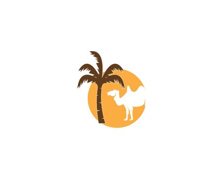 Camel Icon Vector illustration designのイラスト素材