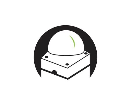 Button icon and symbol templateのイラスト素材