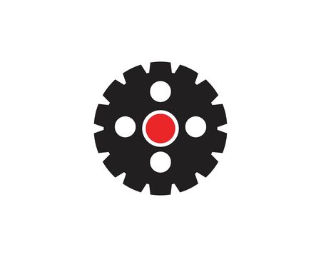 Button icon and symbol templateのイラスト素材