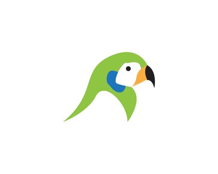Parrot bird image illustrationのイラスト素材