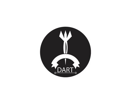 Dart icon and symbol vector templateのイラスト素材