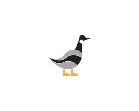 Goose icon and symbol vector illustrationのイラスト素材