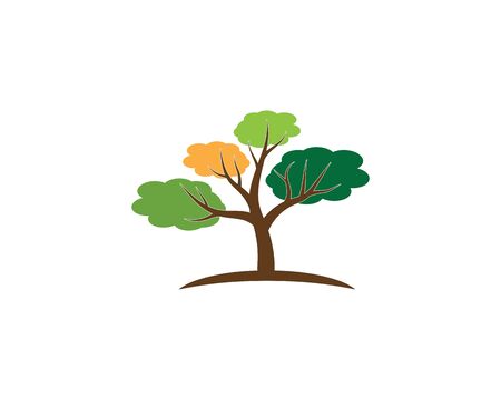 Tree icon logo vector concept on white background 
のイラスト素材