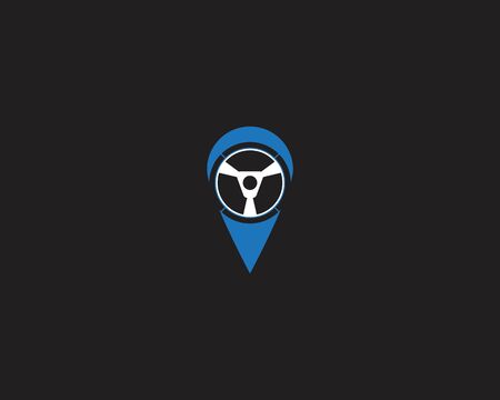 Car auto mobile driver icon or symbol- vector graphicのイラスト素材