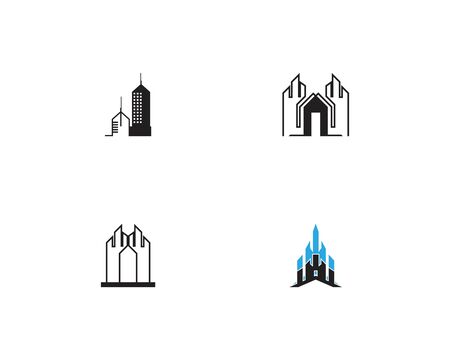 Real Estate , Property and Construction Logo designのイラスト素材