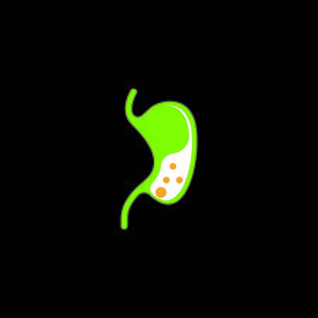Stomach care icon designs concept vector illustrationのイラスト素材
