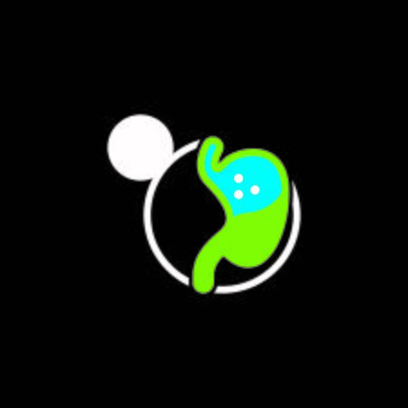 Stomach care icon designs concept vector illustrationのイラスト素材