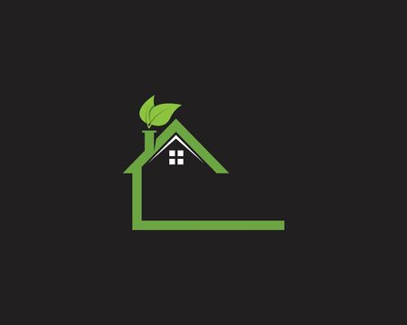 Building home nature icon vector illustrationのイラスト素材