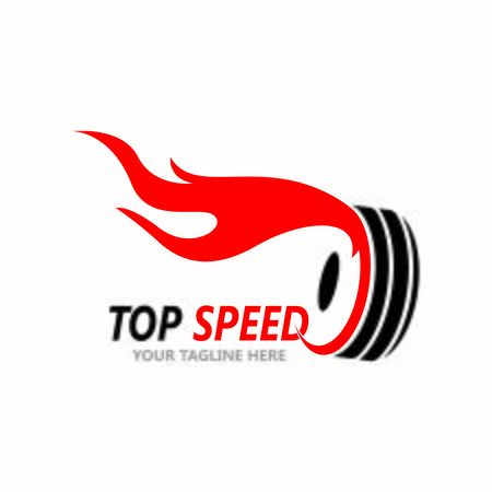 Top speed icon and symbol template vectorのイラスト素材