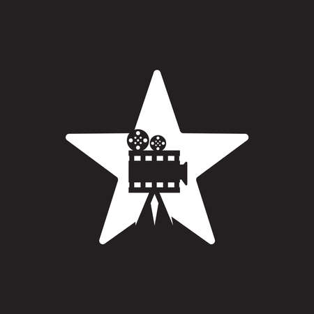 Movie film cinema design templateのイラスト素材