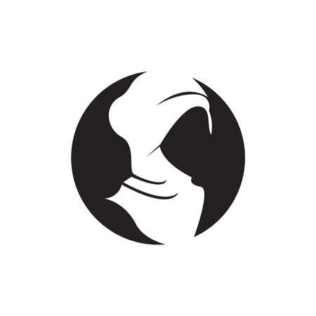 Woman hijab stylized illustrationのイラスト素材