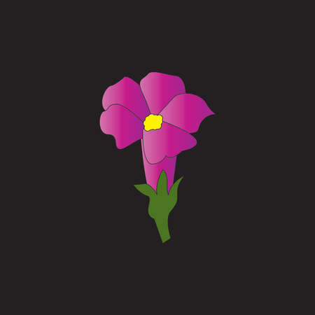 flower vector icon design template illustrationのイラスト素材