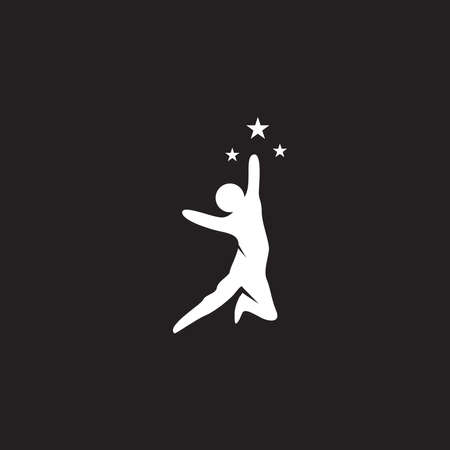 kids concept vector illustration icon designのイラスト素材