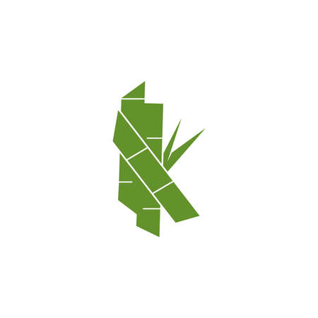 Sugarcane logo vector templateのイラスト素材