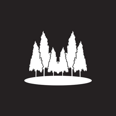 Cheddar tree template vectorのイラスト素材