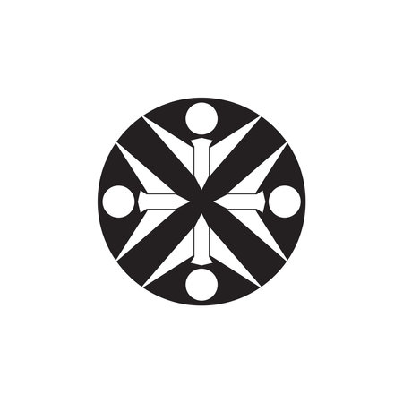Business people icon logo vector illustrationのイラスト素材