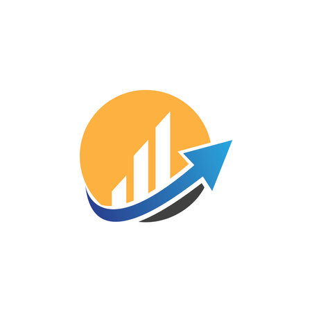 Business Finance Logo template vector icon designのイラスト素材