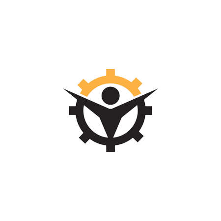Aviation logo vector templateのイラスト素材