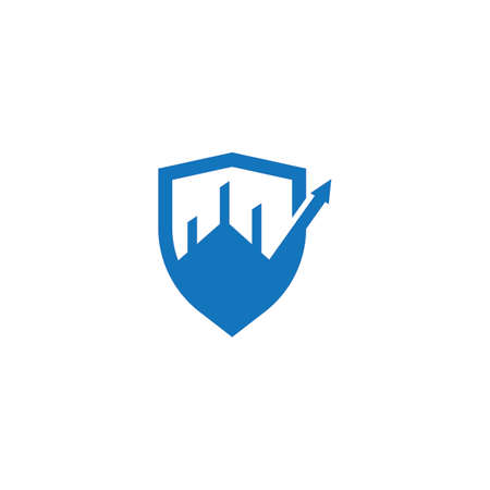 Investment marketing logo vector templateのイラスト素材