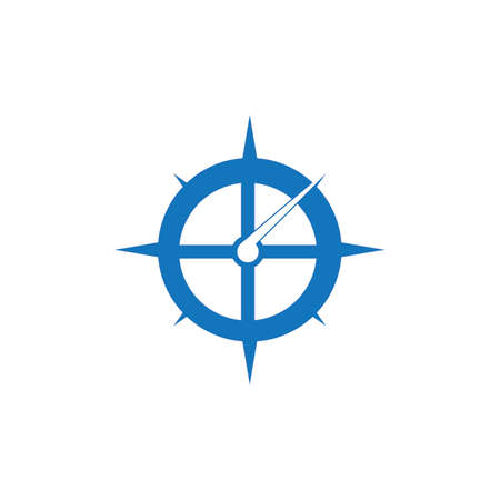 Compass icon and symbol vector templateのイラスト素材