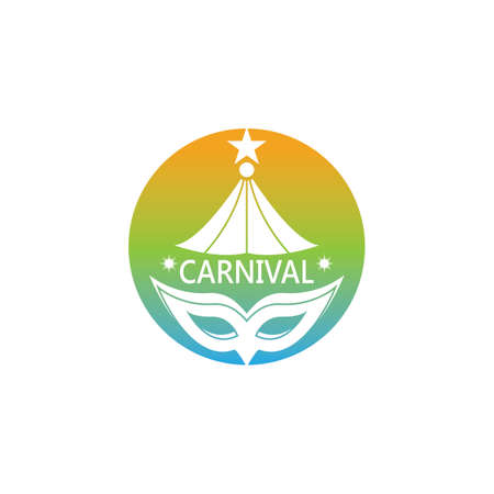 Carnival icon and symbol vector templateのイラスト素材