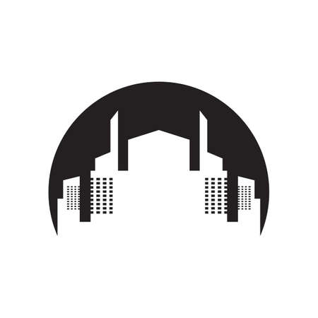 City sky line vector templateのイラスト素材