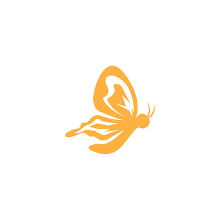 Butterfly icon and symbol vector illustrationのイラスト素材