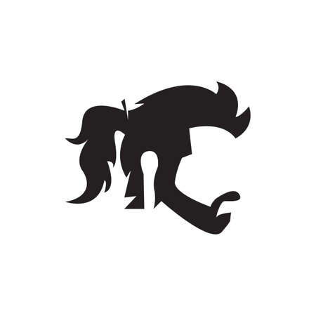 Style haircut icon vector illustration designのイラスト素材