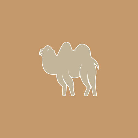 Camel Icon Vector illustration designのイラスト素材