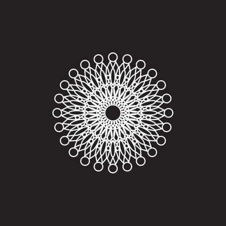 Mandala  design vector illustrationのイラスト素材