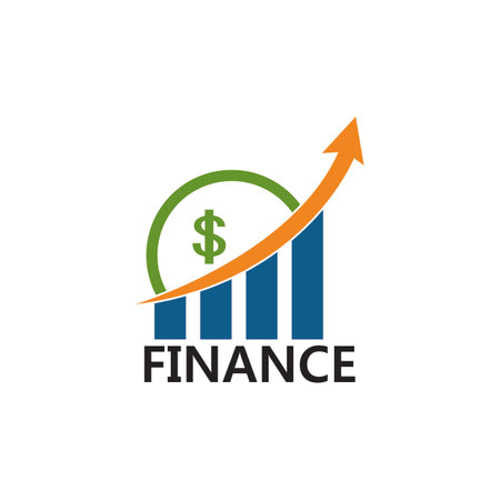Business Finance Logo template vector icon designのイラスト素材