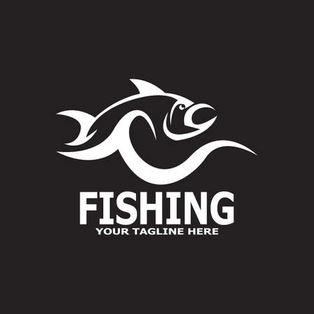 Fish  template. Creative vector symbolのイラスト素材