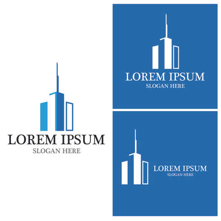 City sky line vector templateのイラスト素材