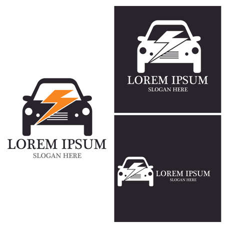 Auto car Logo Template vector illustration icon designのイラスト素材