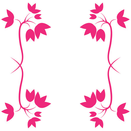 Flower vector icon design template illustrationのイラスト素材
