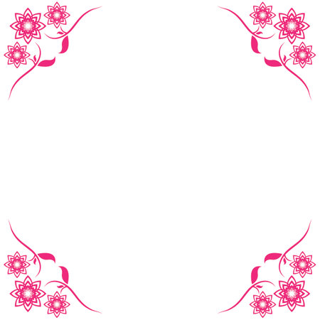 Flower vector icon design template illustrationのイラスト素材