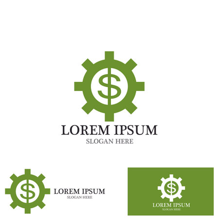 Money Investment Logo Vector Templateのイラスト素材